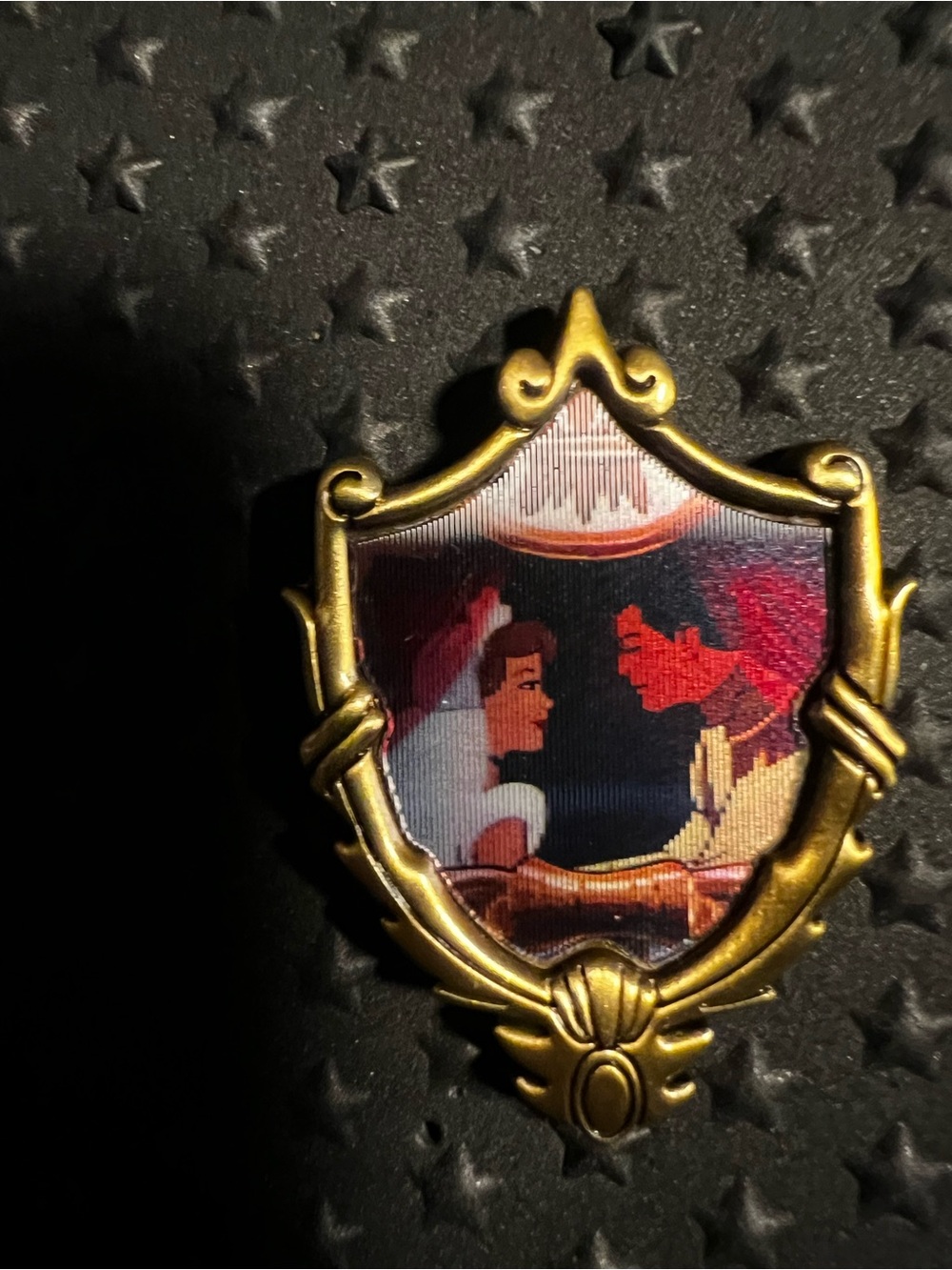 Disney Princess Lenticular Pin cinderella and Prince - Picture 5 of 6